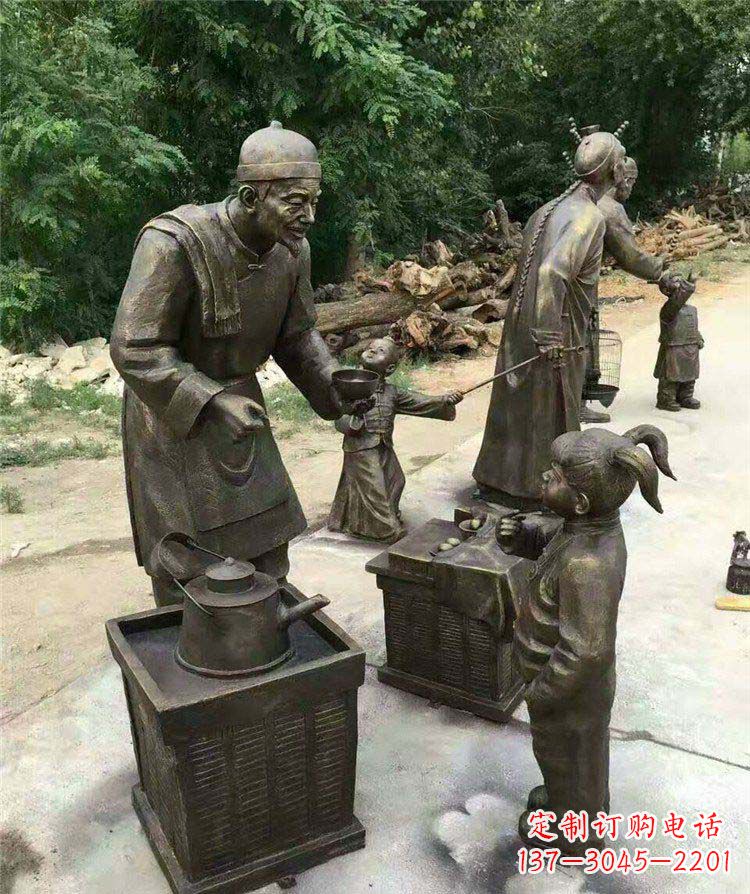 辽宁精美可爱的小女孩铜雕