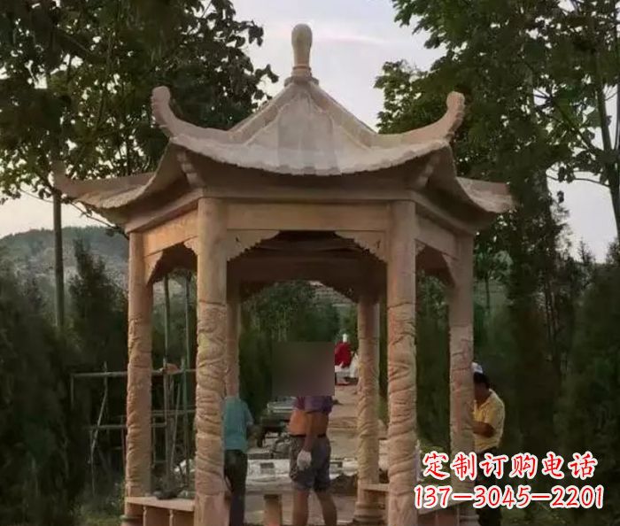 辽宁中领雕塑凉亭雕塑