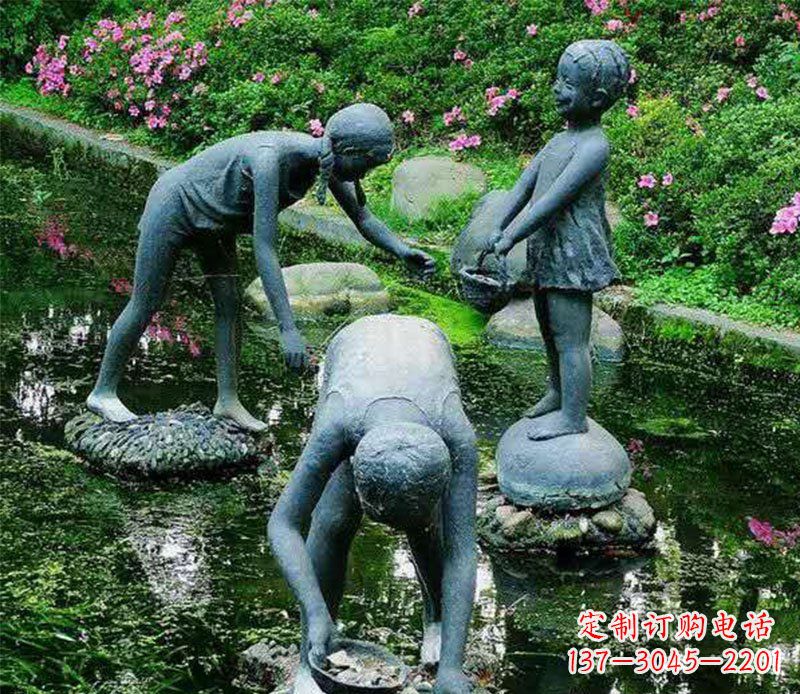 辽宁精美铜螃蟹雕塑