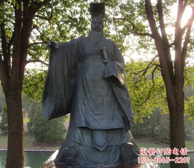 辽宁精美刘邦铜雕,历史悠久,每一块都是绝世精品!