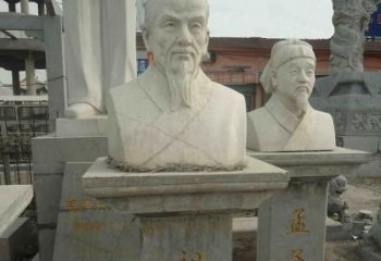 辽宁高级定制古代名人祖冲之头像雕塑