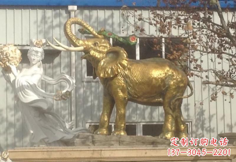 辽宁广场大象雕塑