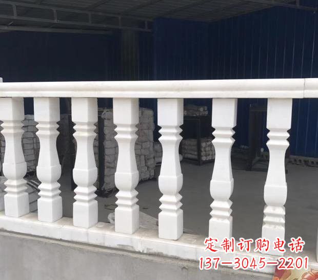 辽宁汉白玉欧式栏杆雕塑,精美绝伦