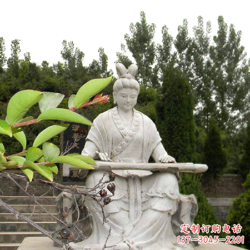 辽宁蔡文姬石雕,见证历史美女蔡文姬的魅力