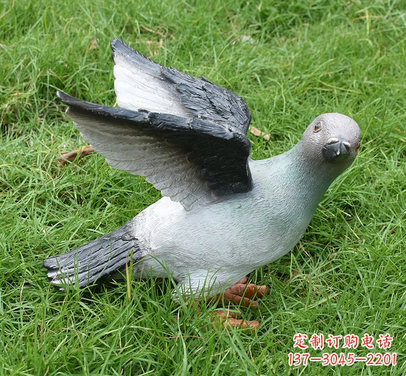 辽宁和平鸽与橄榄叶雕塑