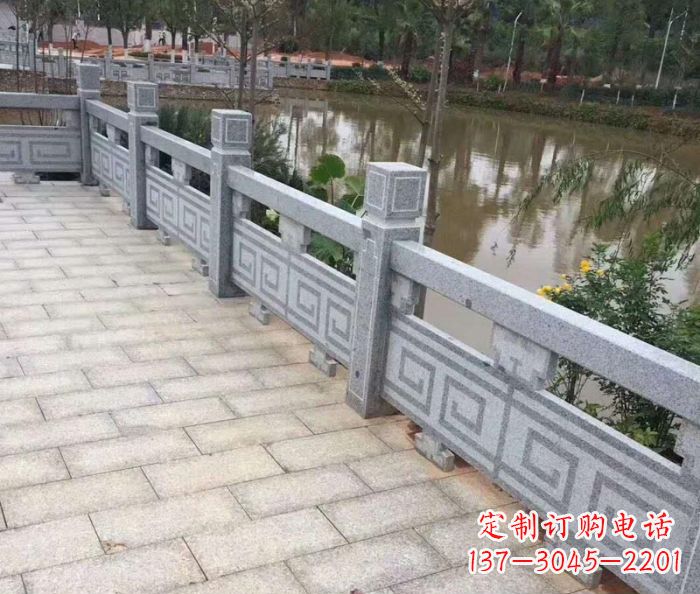 辽宁护城河建筑石雕栏板 (4)