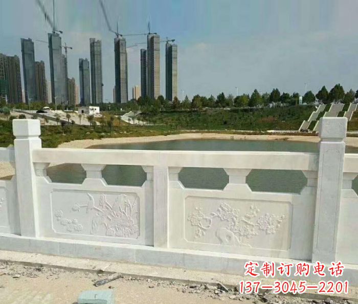 辽宁护城河建筑石雕栏板,精美绝伦