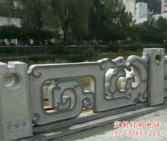 辽宁护城河建筑石雕栏板