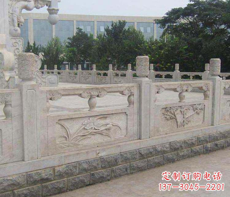 辽宁中领雕塑:精美石材栏板雕塑