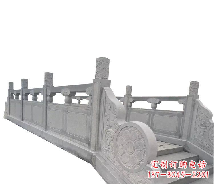 辽宁中领雕塑精美的大理石栏板石雕