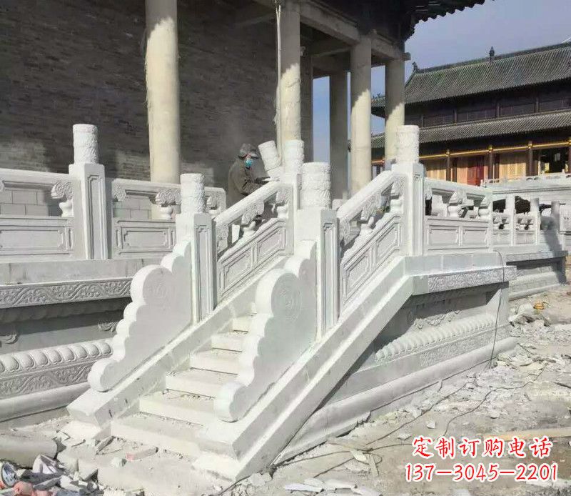 辽宁大理石栏板石雕,精美绝伦,让建筑锦上添花