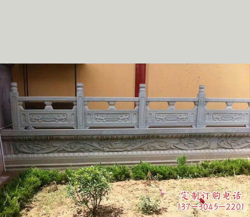 辽宁尊贵而古典的大理石栏板雕塑