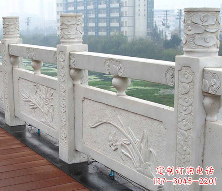 辽宁精巧雕刻,优质大理石栏板石雕