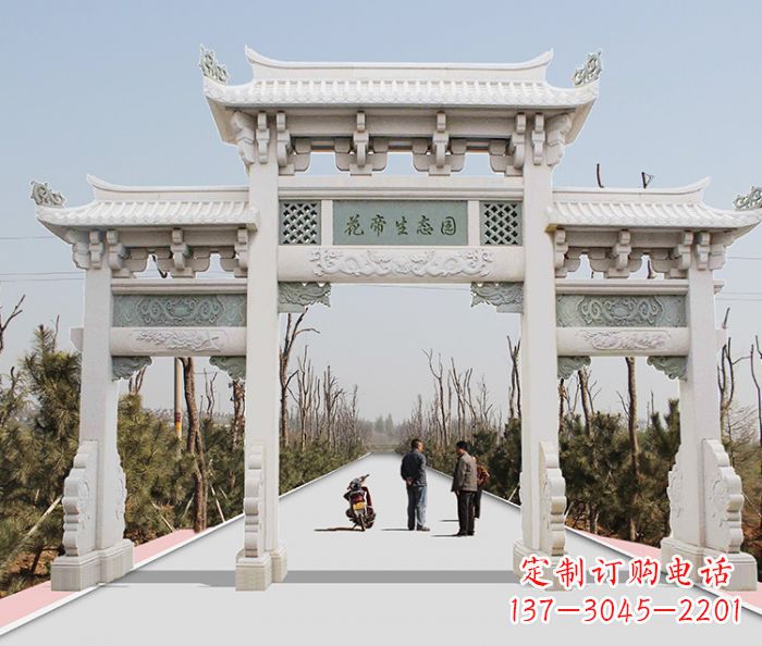 辽宁精美牌坊雕塑，定制你的独一无二