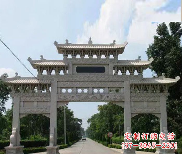 辽宁高品质牌坊石雕,专为客户量身定制