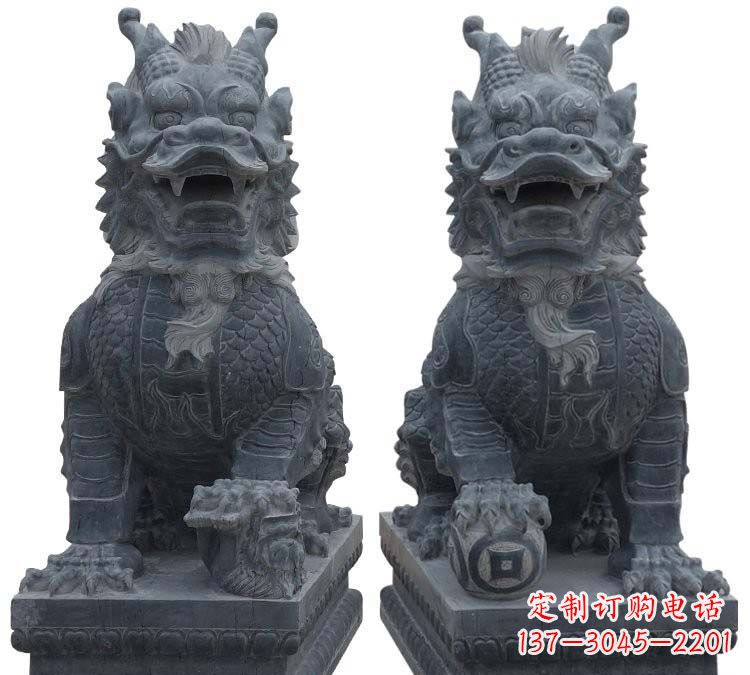 辽宁门口麒麟古代神兽石雕