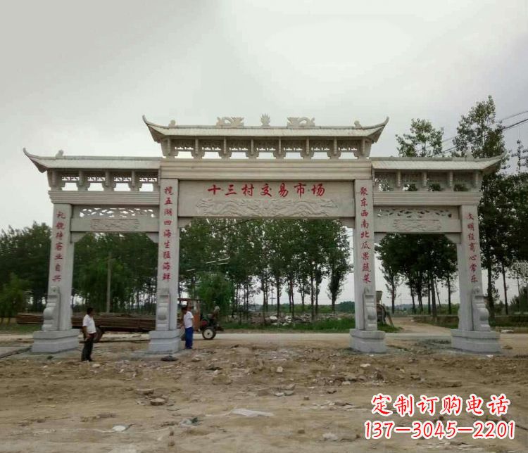 辽宁精美石牌坊雕塑，令你惊艳无比
