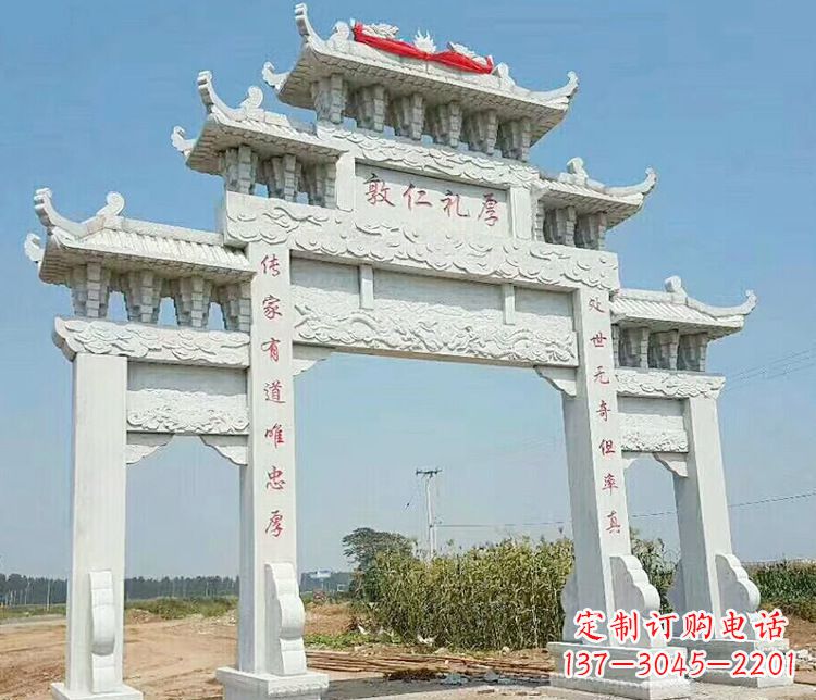 辽宁牌坊石雕,装点你的生活
