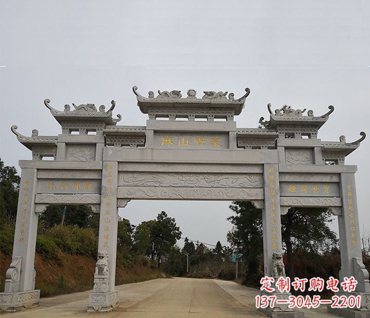 辽宁牌坊石雕—精美且经久不衰的传统艺术品