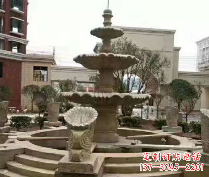 辽宁高品质砂岩喷泉雕塑
