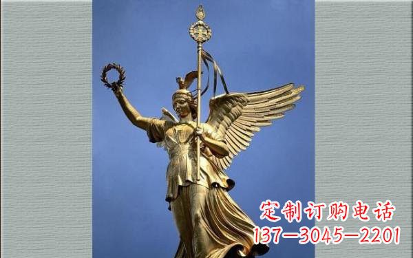 辽宁优雅的胜利女神铜雕