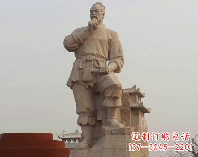 辽宁重拾古代风采，中领雕塑打造高贵的鲁班雕塑