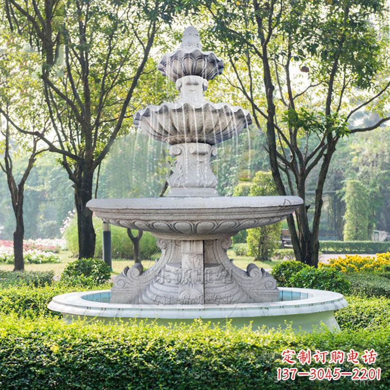 辽宁石雕喷泉 喷水池