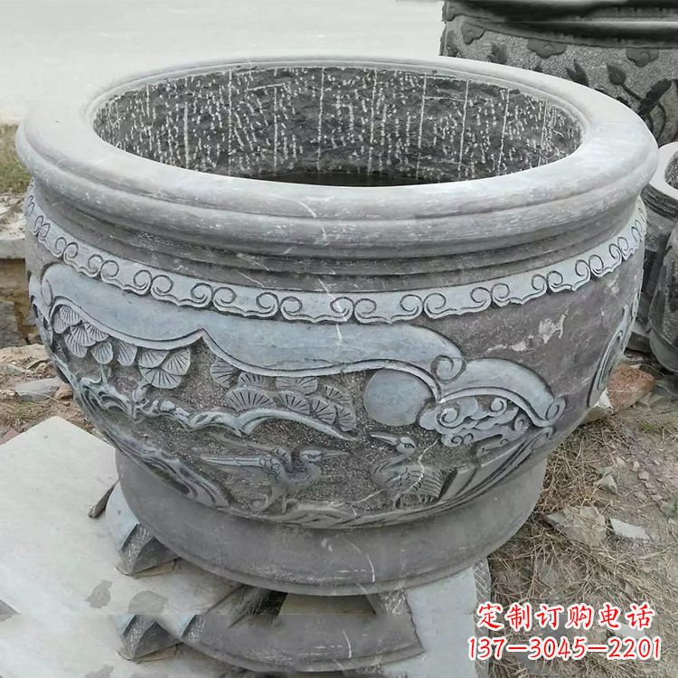 辽宁石刻园林鱼缸