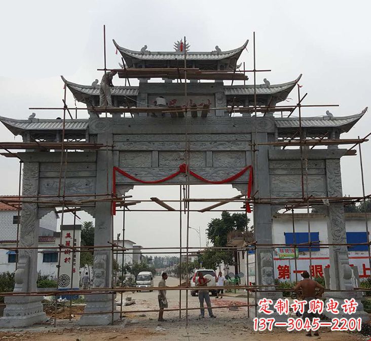 辽宁石牌坊雕塑