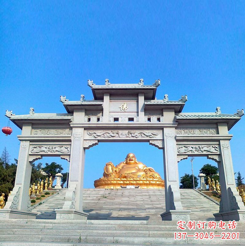 辽宁寺庙石雕牌坊