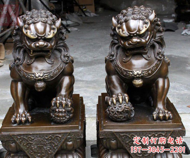 辽宁天安门铜狮子
