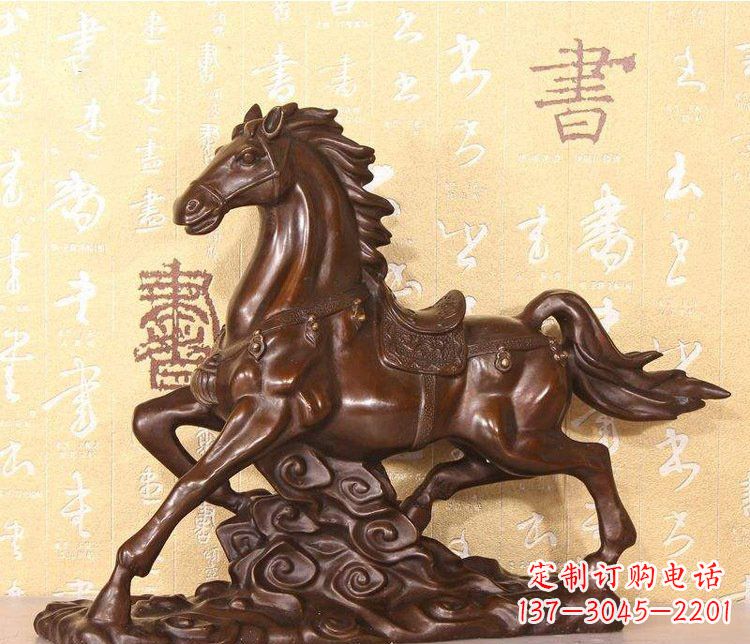 辽宁铜雕户外园林动物马雕塑