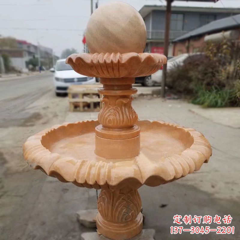 辽宁晚霞红风水球