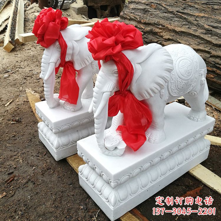 辽宁现代石雕大象