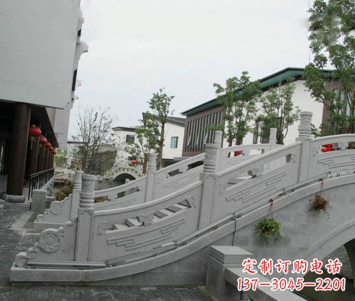 辽宁小区景观大理石拱桥