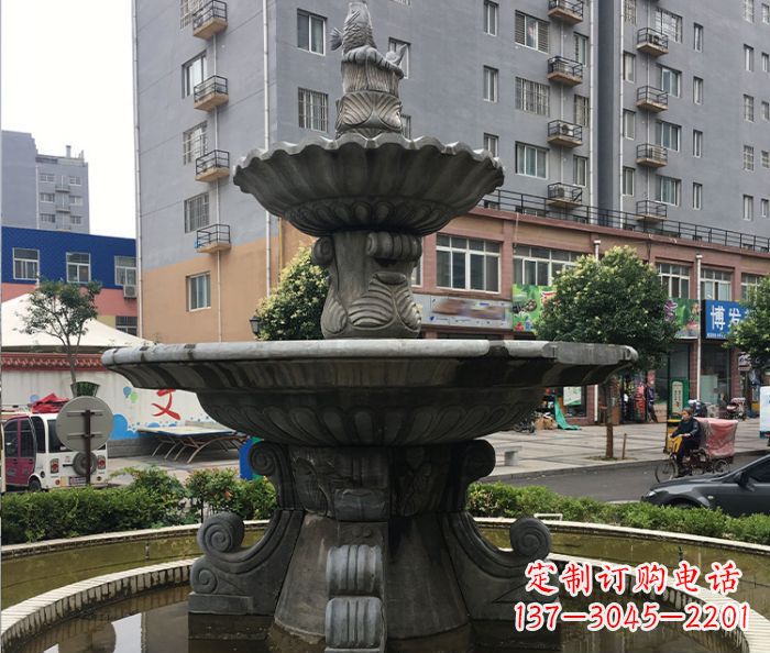 辽宁小区景观仿古喷泉石雕