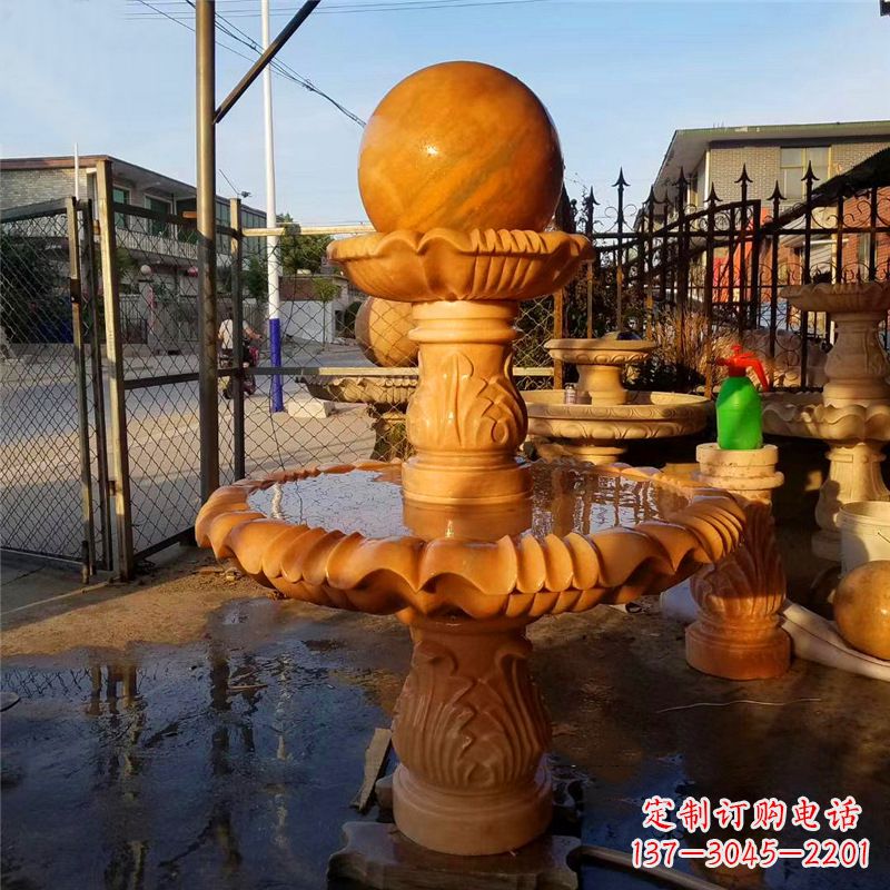 辽宁小区石雕喷泉塔