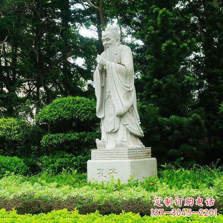 辽宁学校名人铜像雕塑 孔子铜像雕塑