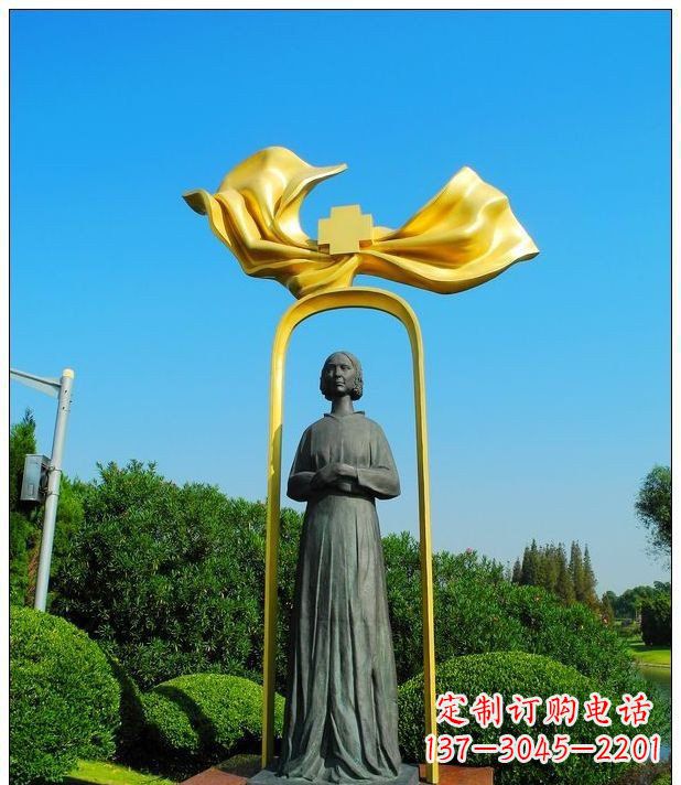 辽宁医院南丁格尔名人铜雕