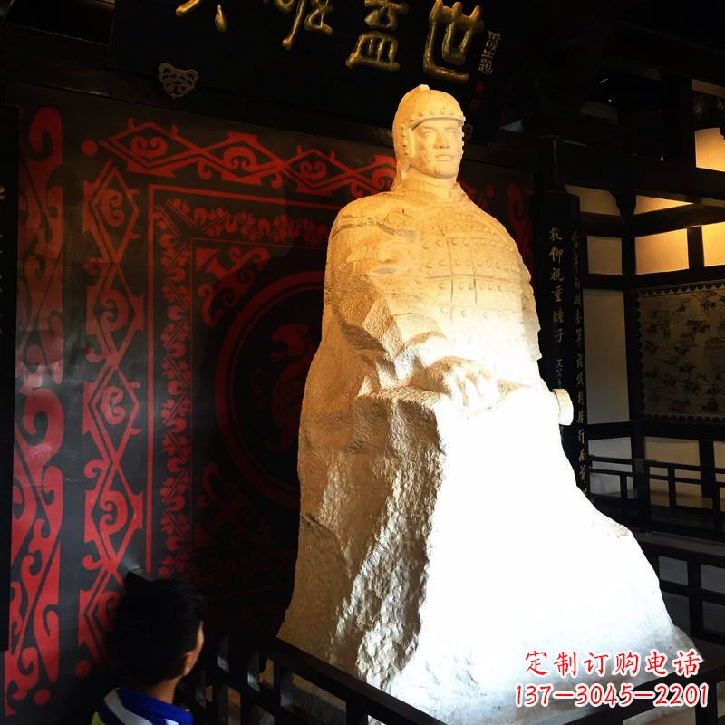辽宁英雄盖世楚霸王石雕像