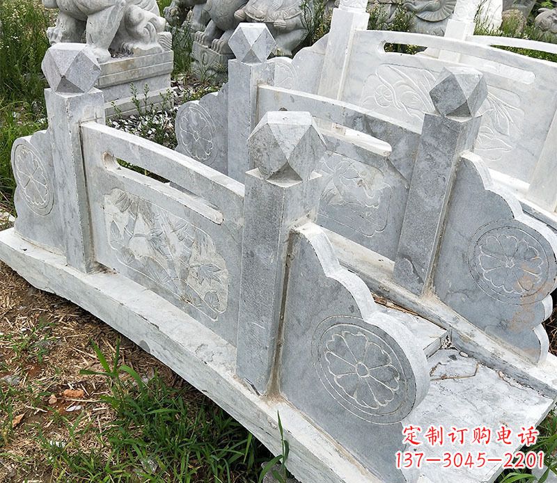 辽宁园林仿古石拱桥景观石雕 (2)