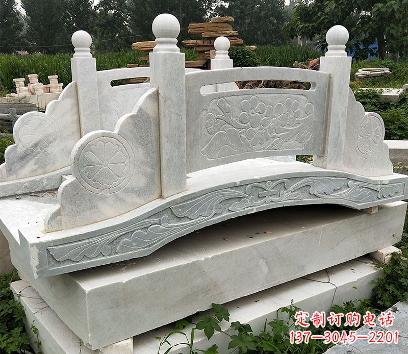 辽宁园林仿古石拱桥景观石雕