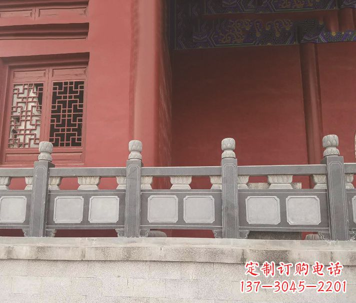 辽宁园林仿古石栏板景观石雕 (8)
