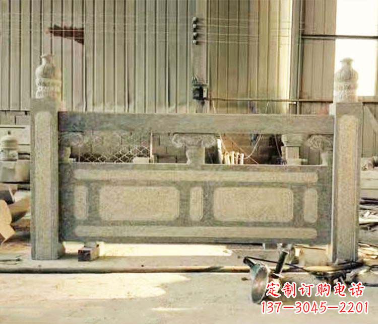 辽宁园林仿古石栏板景观石雕