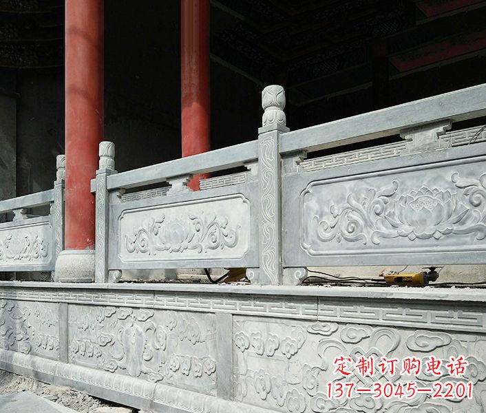 辽宁园林仿古石栏板景观石雕_1 (3)