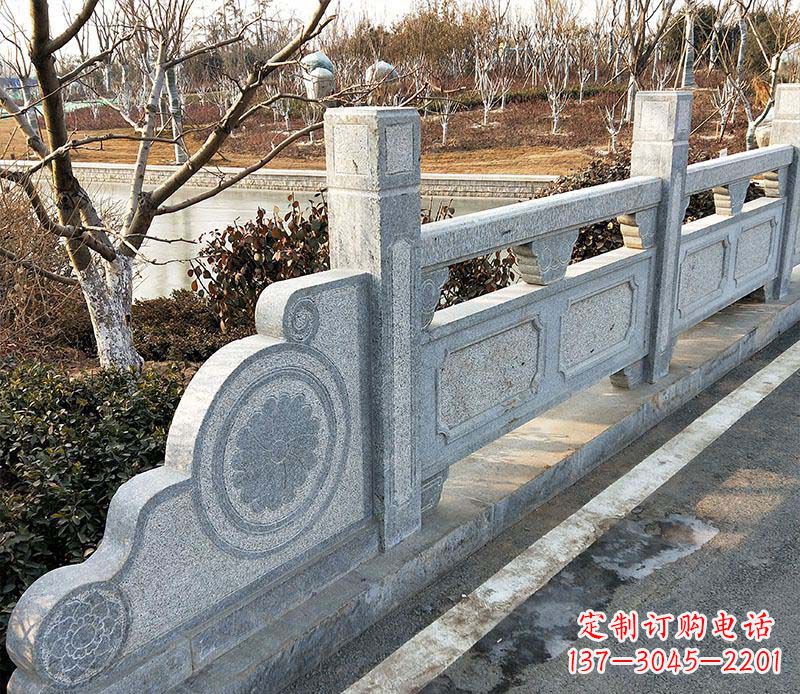 辽宁园林仿古石栏板景观石雕_1