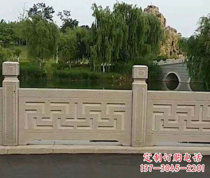 辽宁园林景观大理石栏板石雕 (4)