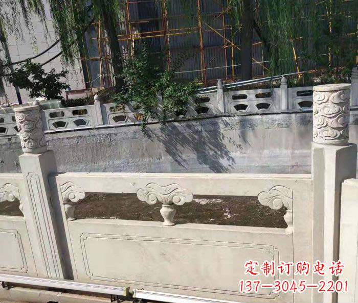 辽宁园林景观大理石栏板石雕 (6)