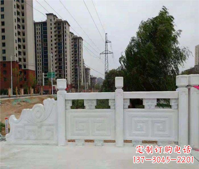 辽宁园林景观大理石栏板石雕 (5)
