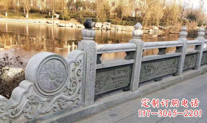 辽宁园林景观大理石栏板石雕 (10)